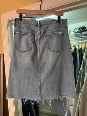 Joe's Jeans Light Blue Denim Skirt with Back Patch Pocket